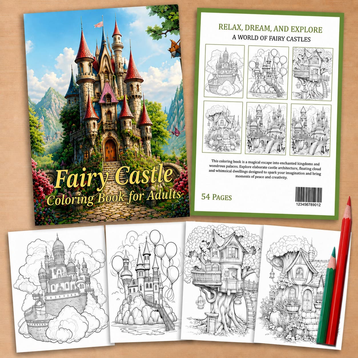 Book trois Coloriage